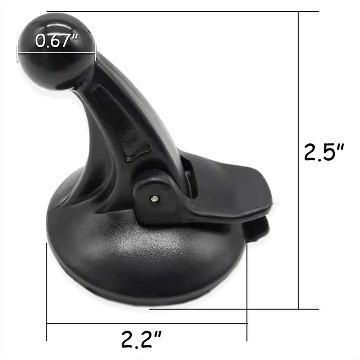 T1478C-2PCS GPS Windshield Mount Holder for Nuvi Suction Cup Car Windscreen HOT