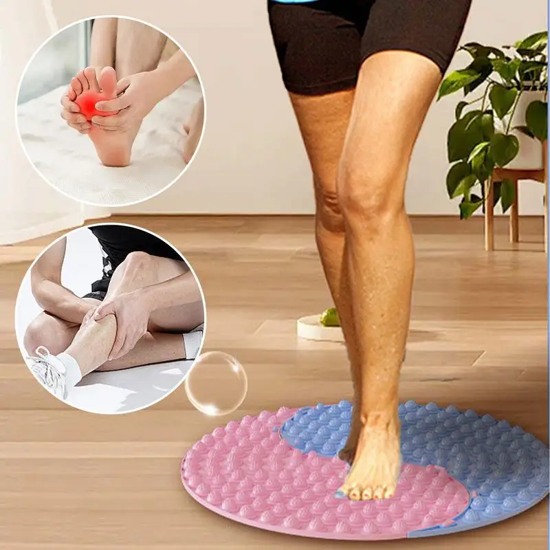 

TPE Foot Massage Pad Acupressure Yoga Mat Finger Pressure Board Muscle Relaxation Feet Training Tools Acupoint Massager Yoga Mat