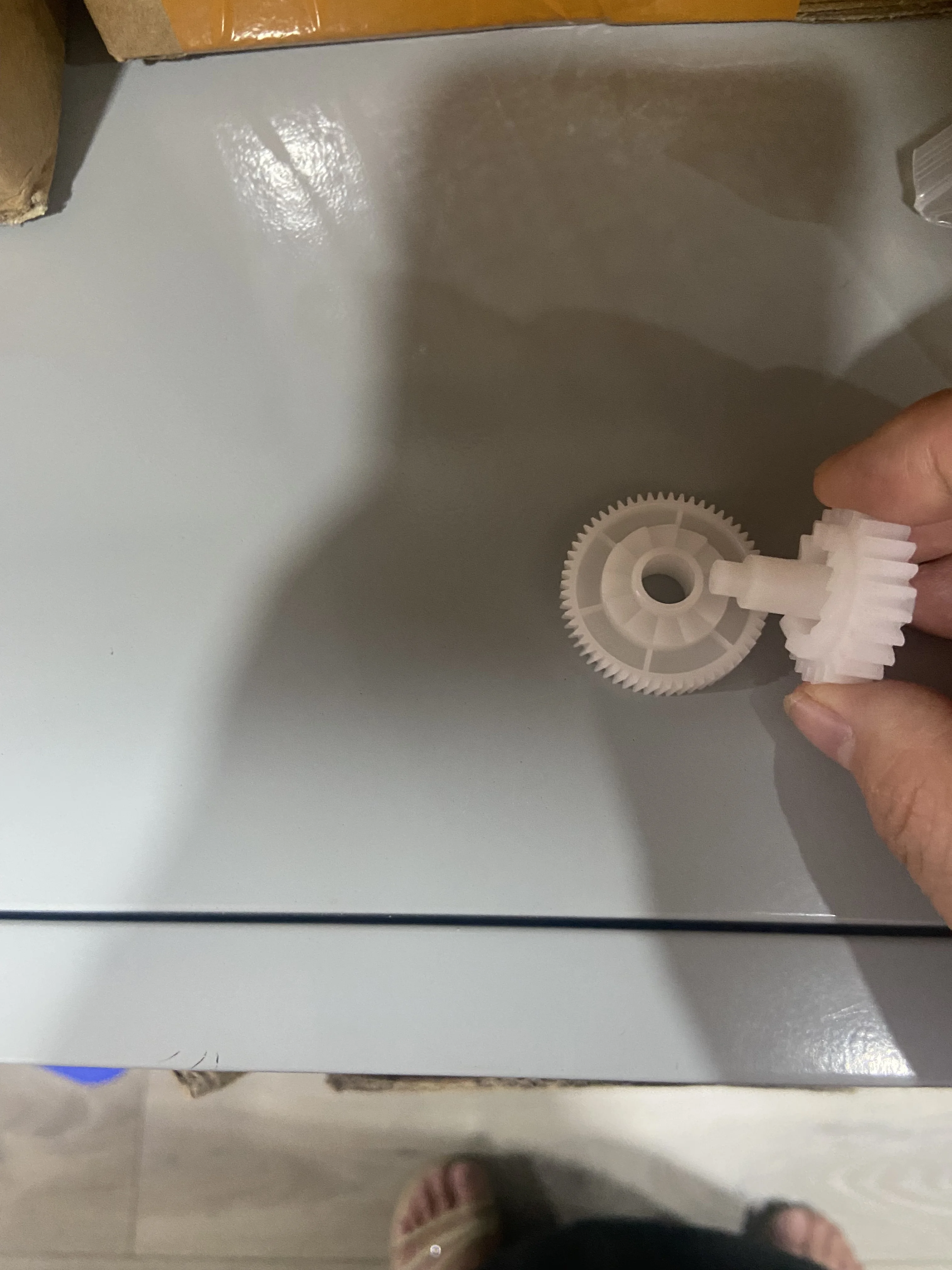 

10X RU7-0753-000 24T 58T Fuser Drive Gear for HP LaserJet Pro M125 M126 M127 M128