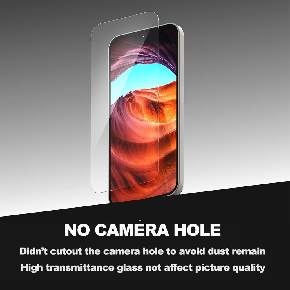 2pc Kristall Klar Gehärtetes Glas Screen Protector Für Xiaomi POCO F7 Volle Abdeckung Anti Shatter Schutz Glas – Detail 3