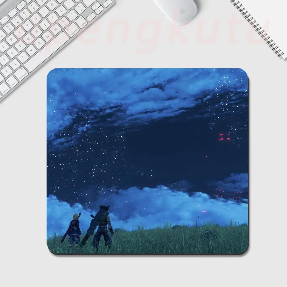

X_xenoblades Chronicles small Mouse Pad Gaming Accessories Mouse Mat XXL Laptop Keyboard Mat PC Gamer Desk Pad Computer Mousepad