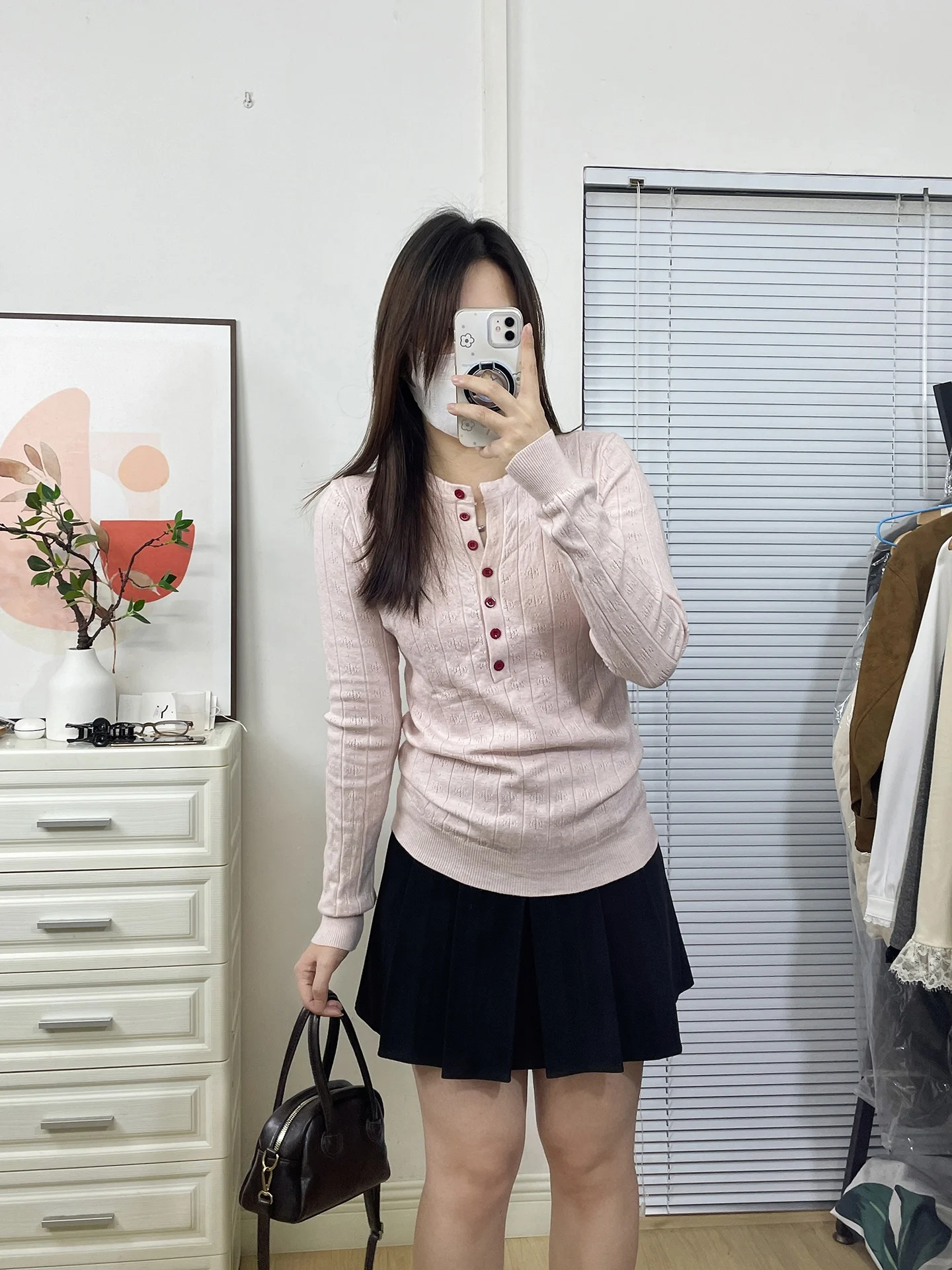 

Slim Fit Knitwear Women's V-neck Long Sleeve Spring Design Casual Style plus Size Regular Thickness Soft Polyester Fiber