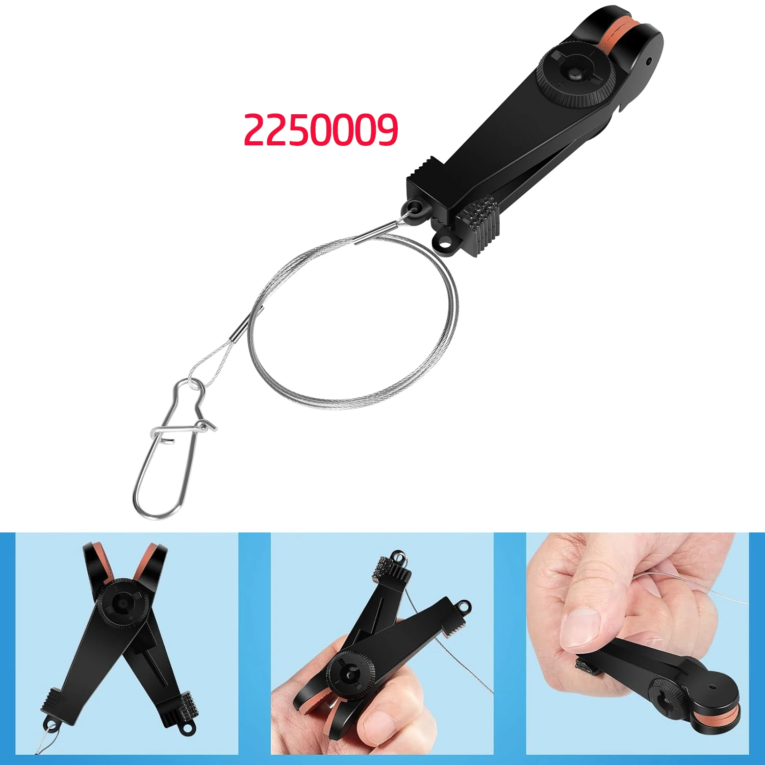 

Uni-Line Downrigger Release | Universal Fishing Line Clip for Saltwater & Freshwater Trolling | Adjustable Tension 2-22 lbs