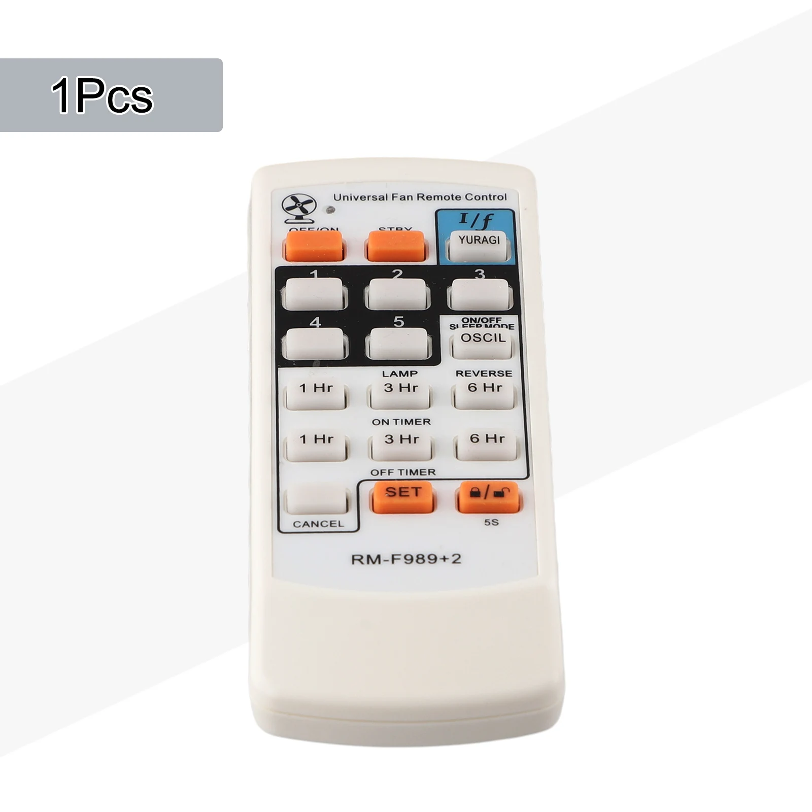 

For Damaged Remote Controls Electric Fan Remote Home Use Office Use ABS Material Basic Remote Control Functions Long-lasting Use