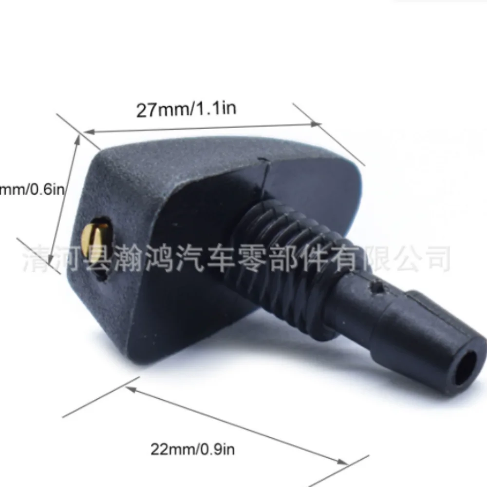 2x الجبهة الزجاج الأمامي ممسحة رذاذ الماء النفاثة غسالة فوهات لشركة هيونداي سانتا في سوناتا سولاريس أزيرا كريتا I30 Ix25 توكسون HB20