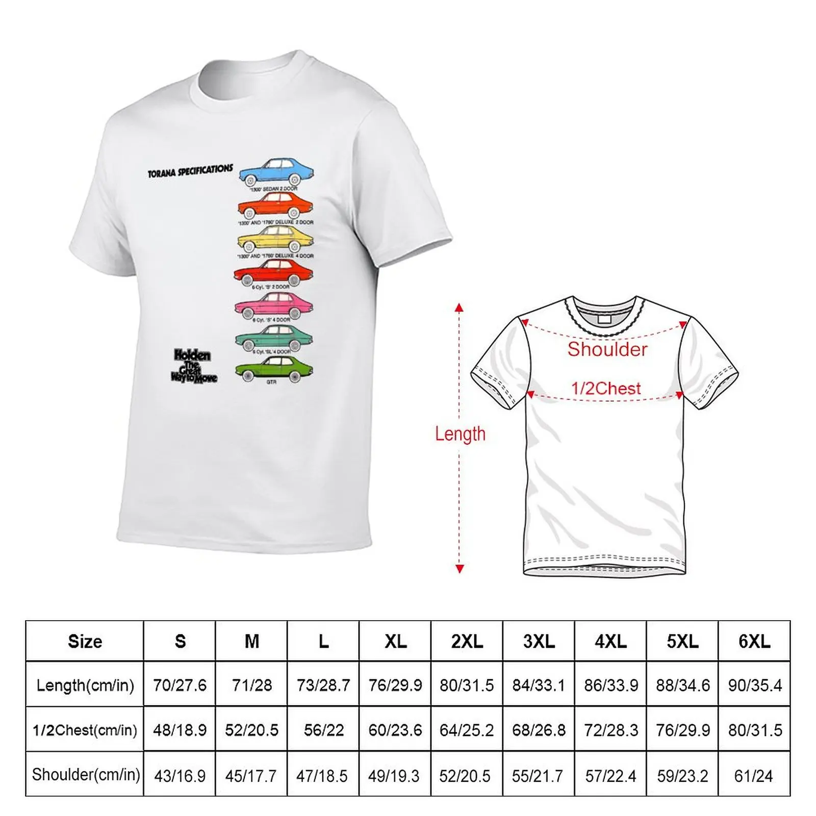 HOLDEN TORANA - SALES BROCHURE T-Shirt Work Outdoor Short Sleeve Tee