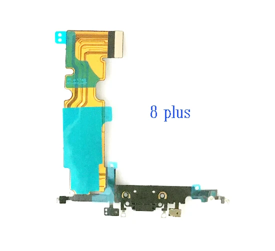 50Pcs NEW USB Charger Charging Port Dock Connector Flex Cable Headphone Audio For iPhone 8 Plus 5.5