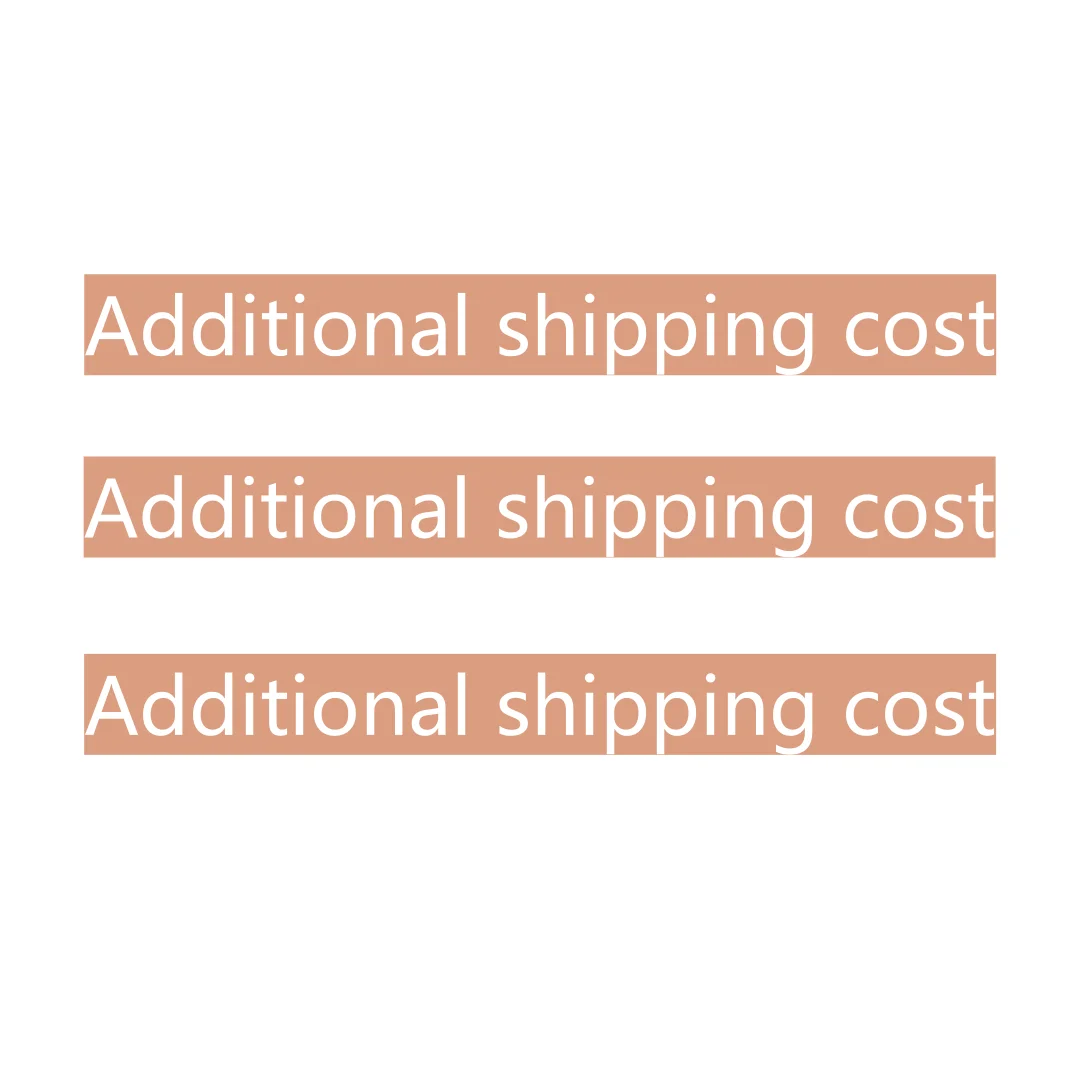Additional shipping cost or other fee