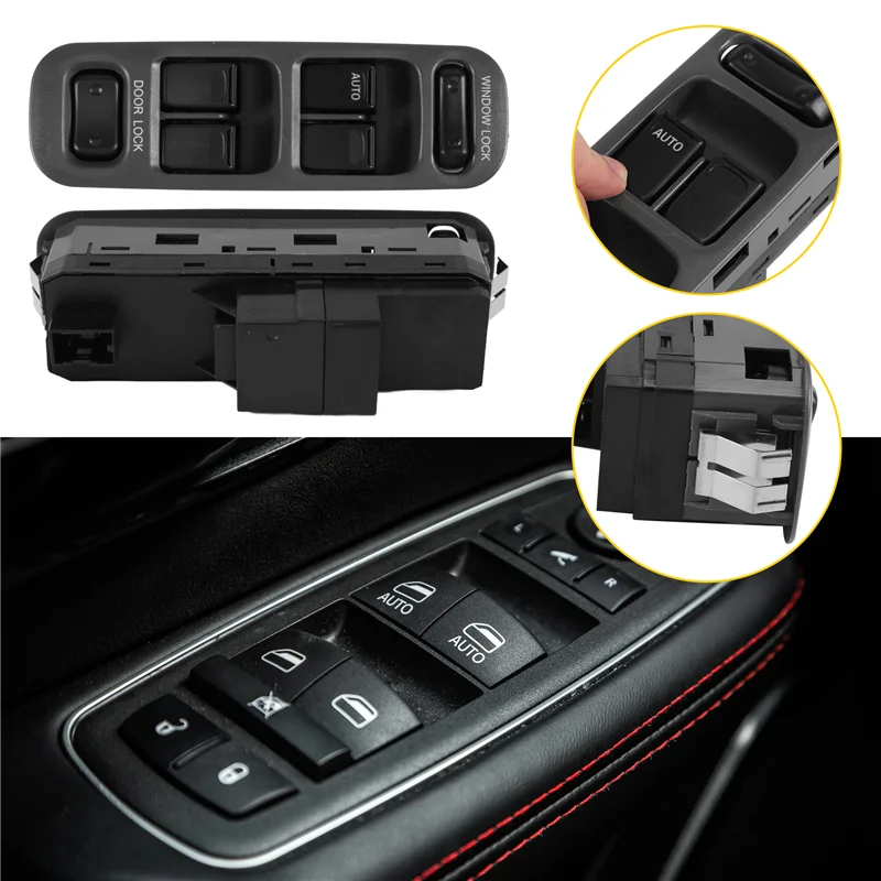 

A040-Electric Power Window Master Switch For 1999-2002 Grand Vitara Suzuki 37990-65D10-T01 Am-33968442