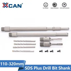 XCAN SDS Plus Bohrer Schaft Hartmetall Metall Durable Runde Stange 110/200/320mm