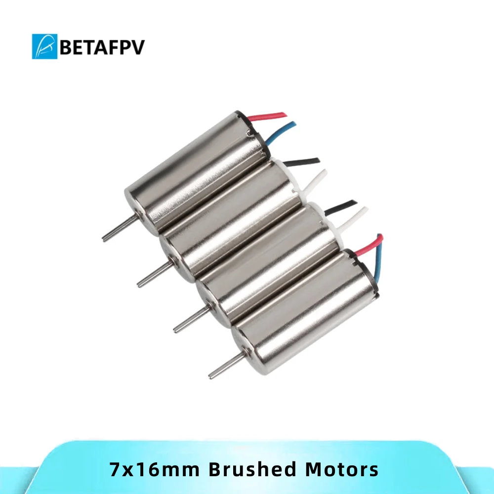 

BETAFPV 19000KV Cetus Motor Accessories 7x16mm Brushed Motors with JST-1.25 Connector for Cetus FPV Kit Quadcoptor Motor