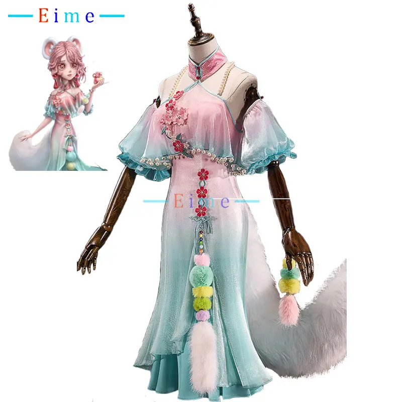 

Костюм для косплея Identity V: Парфюмер Вера Найр, женское нарядное платье-ципао, униформа для Хэллоуина и карнавала, праздничный костюм, пошив на заказ