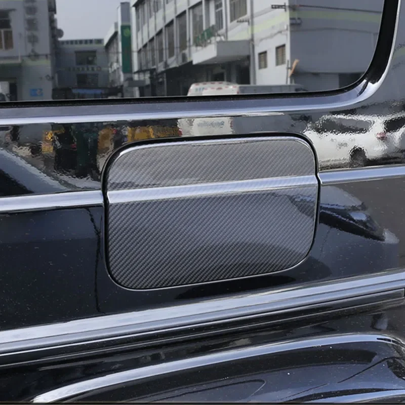 For 19-25 Mercedes-Benz G-Class G500, G63, G350, G400, G550, G450 Modified Carbon Fiber Fuel Tank Cap Decorative Cover Sticker view 5