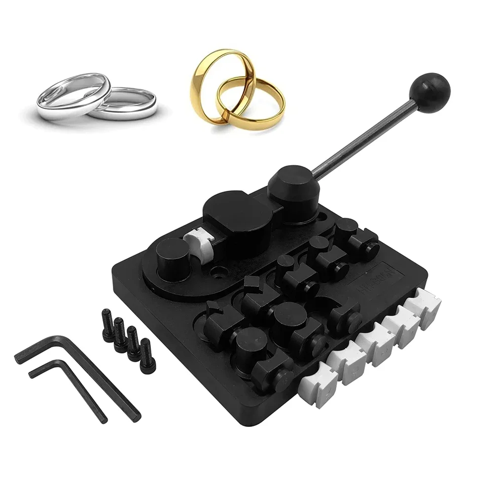 New Arrivals Ring Bender Ring Bending Tool With Nylon Dies Jewelry Maker Tool