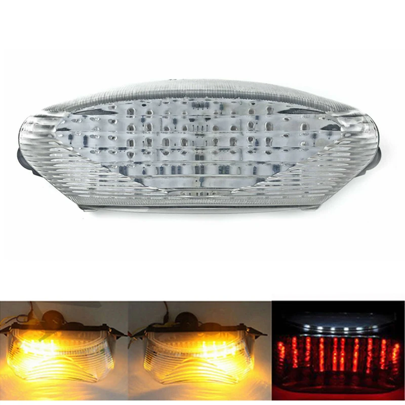 LED Rear Taillight Motorcycler Integrated Tail Light Turn Signals Blinker for HONDA VTR1000 VTR 1000 1997-2005