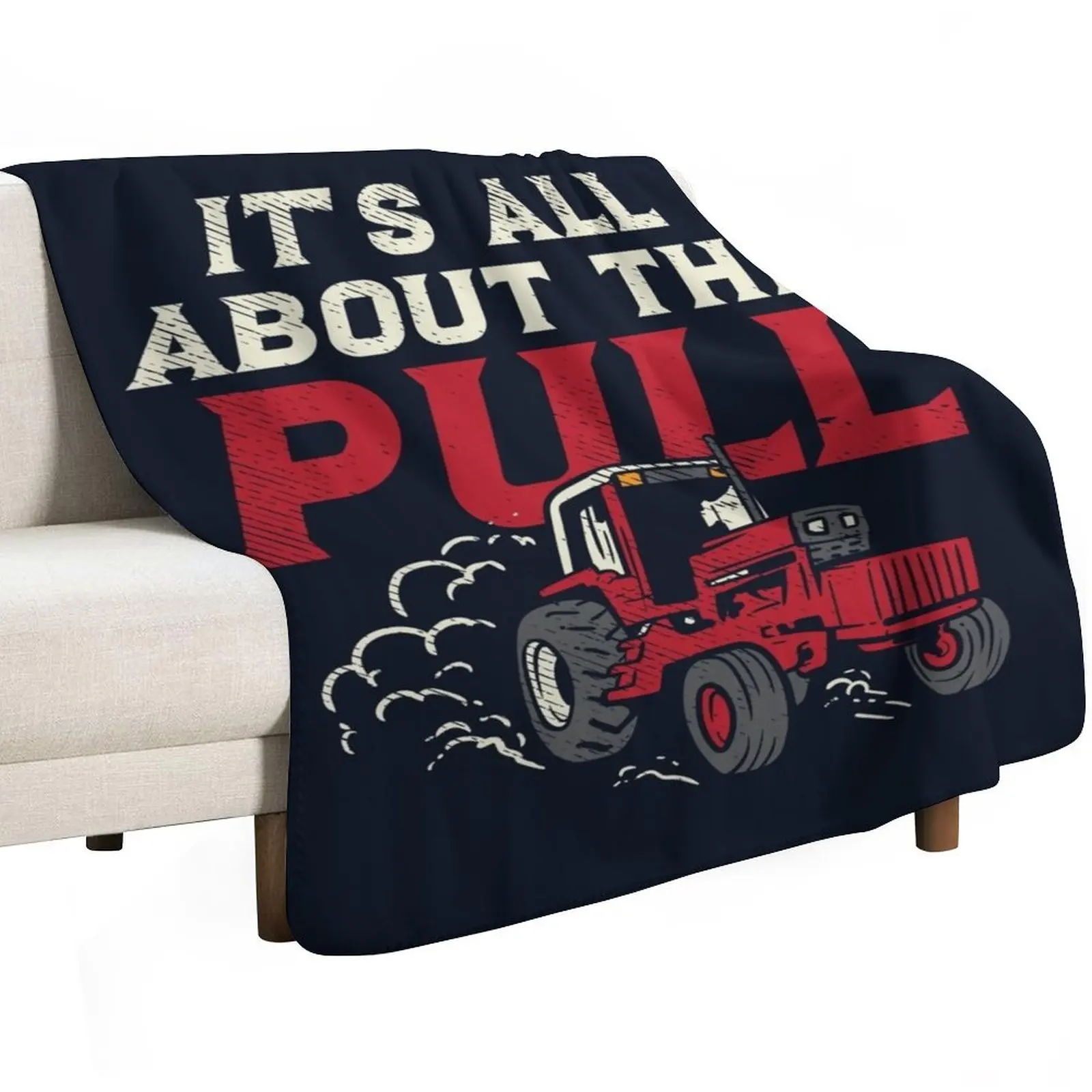 About The Pull Tractor Throw Blanket Thins Nap Giant Sofa for sofa Single Sofa Throw Blankets