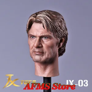 1/6 männliche Skala Ryan George Clooney Han Solo Don Cheadle Leonardo DiCaprio Tony Stark formulierte Kopf für Aktion Figur von 12 '' ' 10 Hauptverkäufe Leonardo DiCaprio Puppe - №2