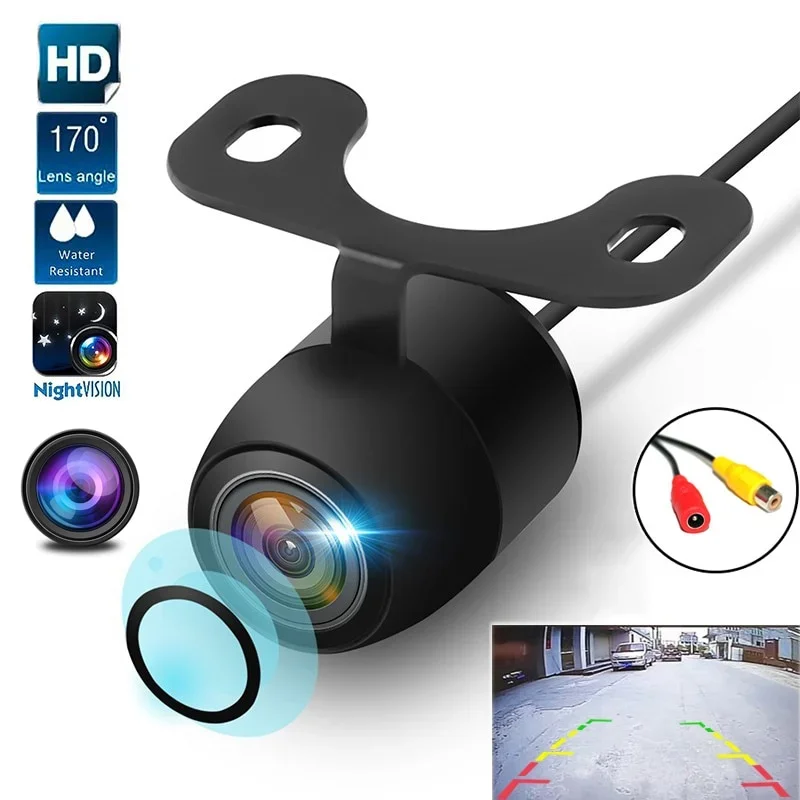 

HD CCD Car Rear View Camera Night Vision Backup Parking Reverse Camera 170 °Wide Angle