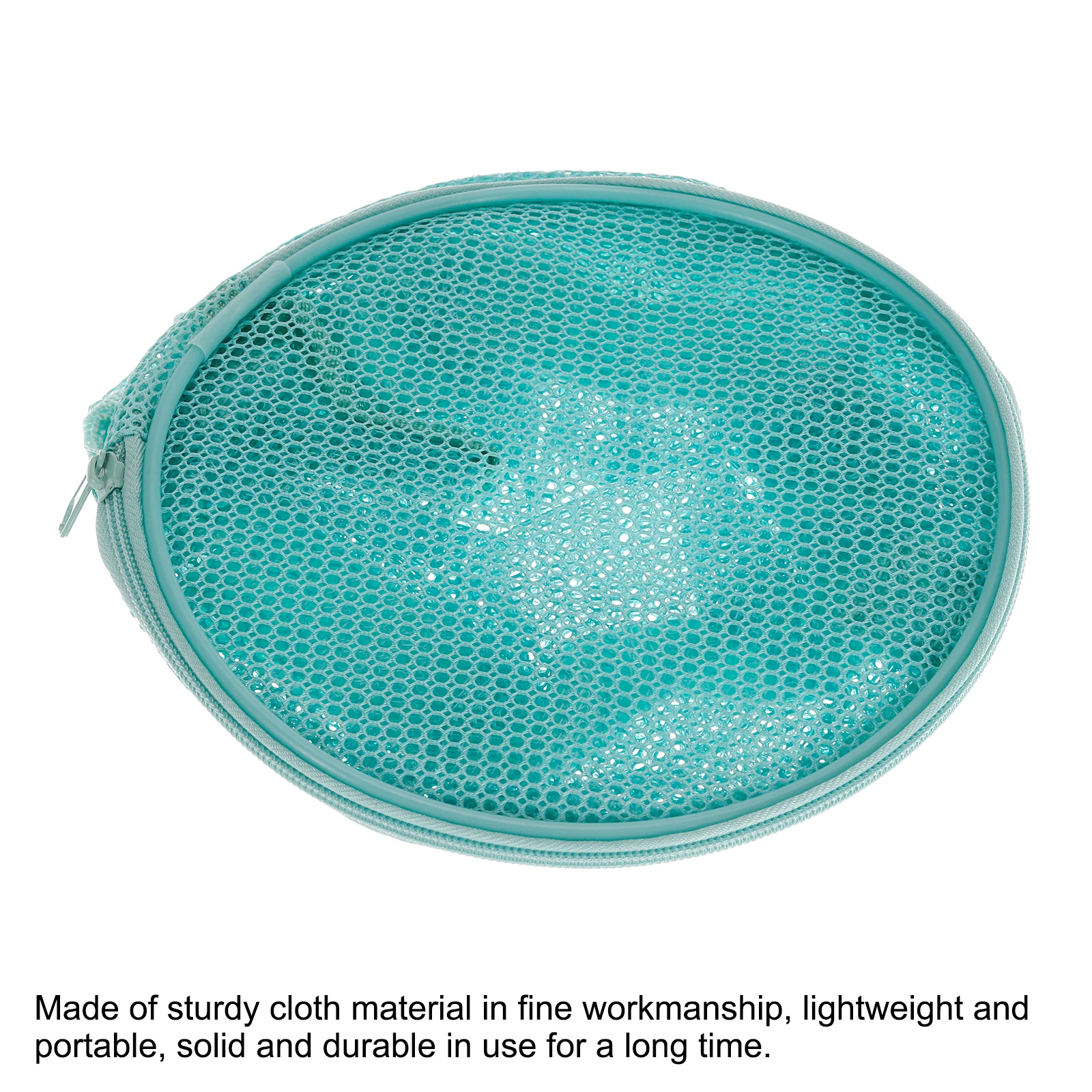 Mesh strandtas Zeeschelpen Mesh Tote Zandbakken Verzamelnetten Zakken met ritssluiting Mesh Shell-opbergtas voor kinderen voor op reis
