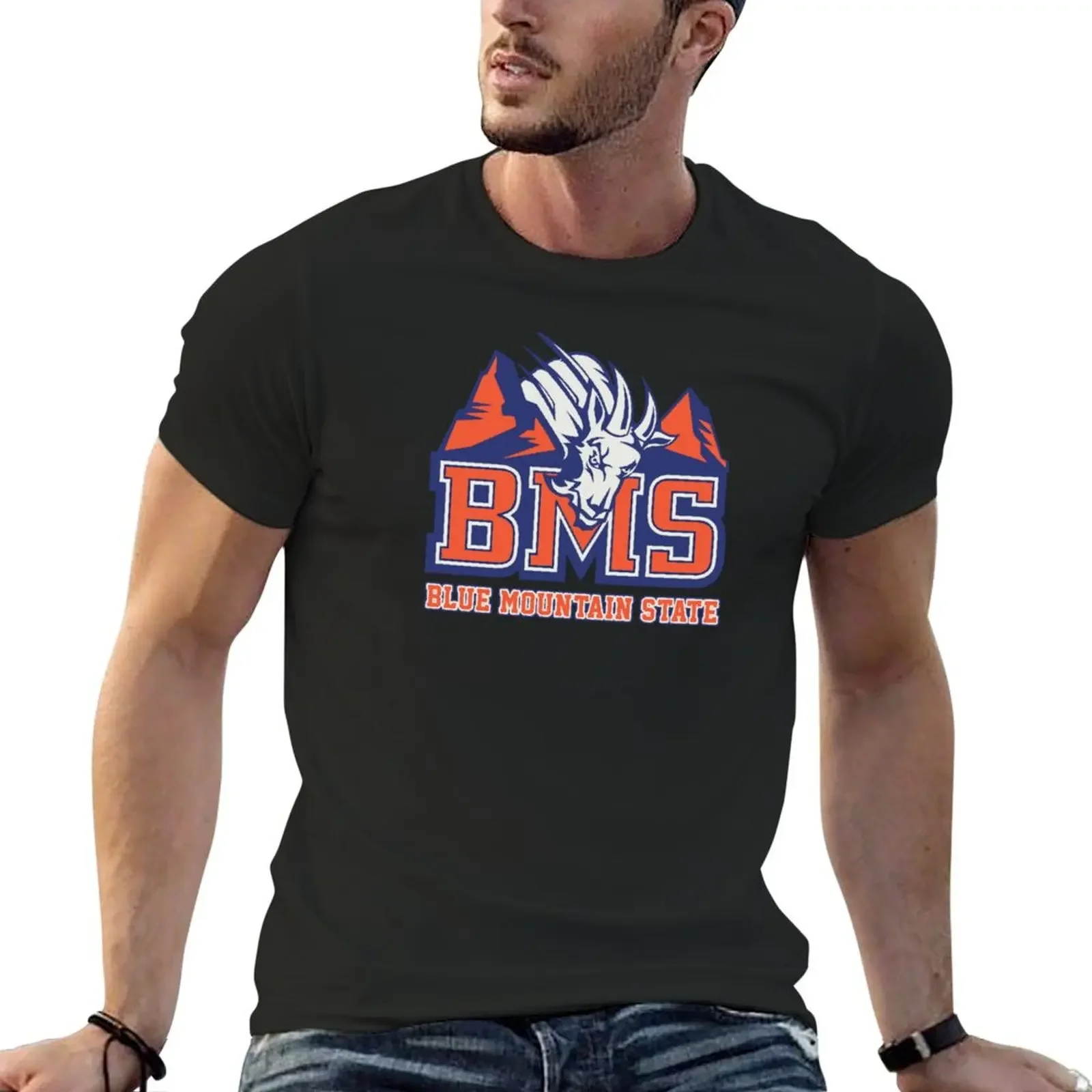 BMS - Blue Mountain State T-Shirt anime figures cute tops mens t shirt