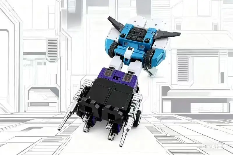 التحول DX9 D-10 D10 Sixshot 2.0 Hanzo G1 MP مصنع الطرف الثالث 27 سنتيمتر عمل الشكل روبوت