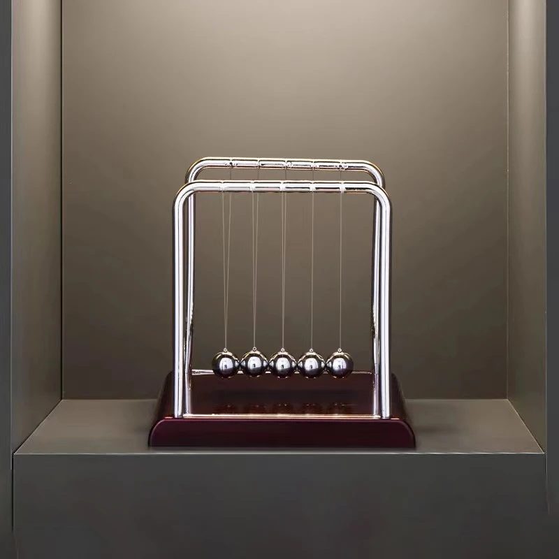 Moderne Perpetual Motion Machine Newton Pendulum Model Newton Cradle Balance Ball Decor Interessante Kantoor Tafelblad Home Decor