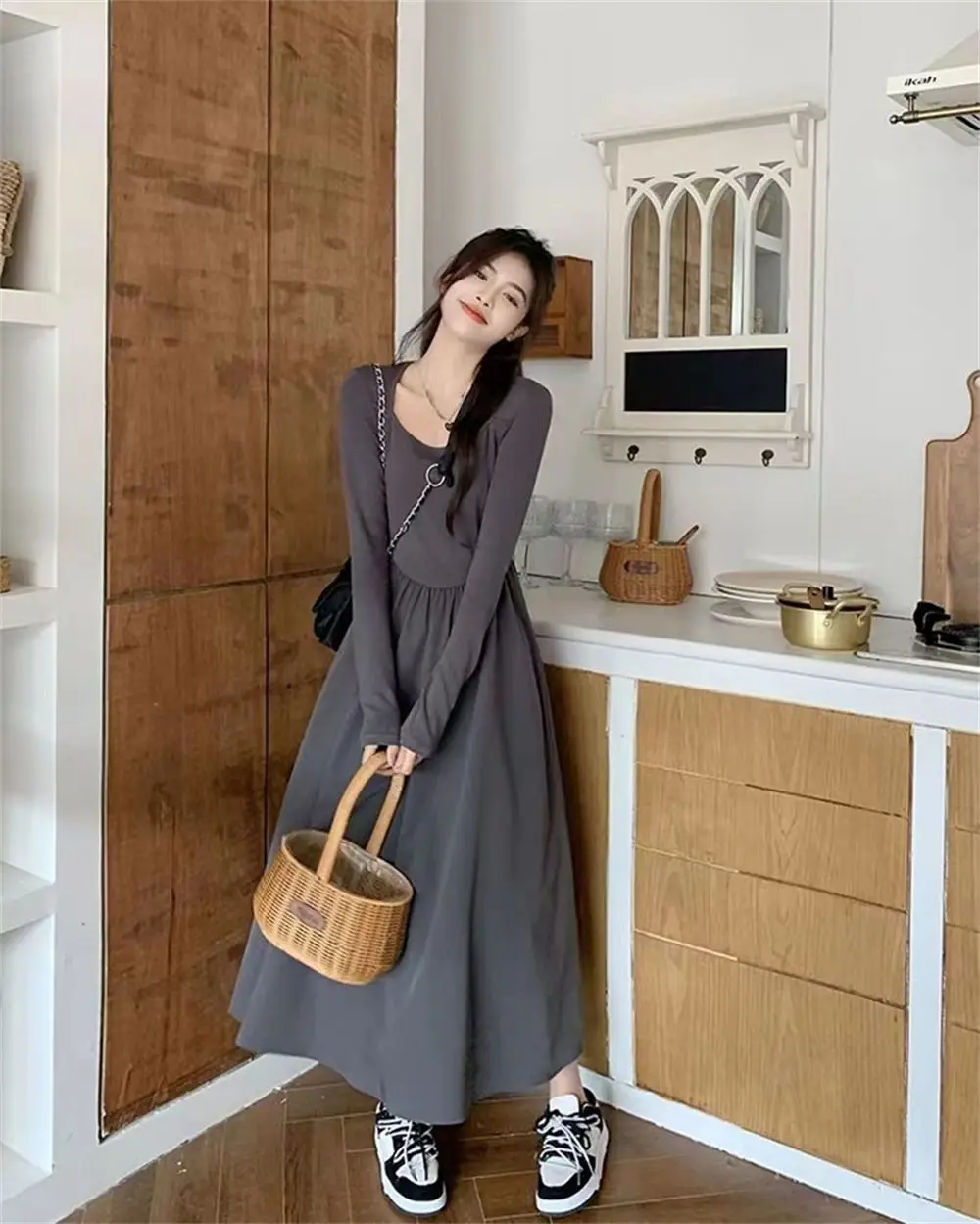 Pleated Dress French Grey Clothing Dress Grey Satin Pleated Maxi Dress   Self-portrait-US