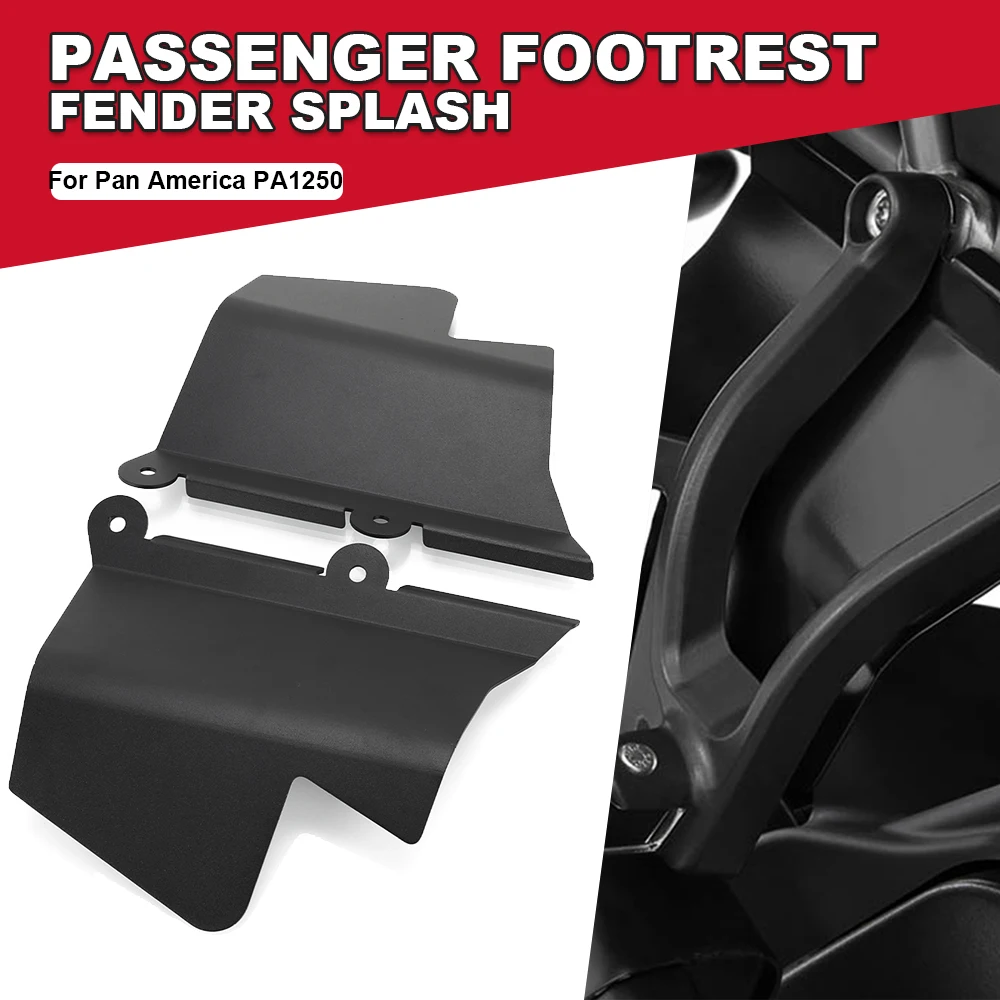 

PA 1250S Passenger Footrest Side Frame Cover For Pan America 1250 S PA PA1250S Fender Splash Guard Shield Protector 2021 2022