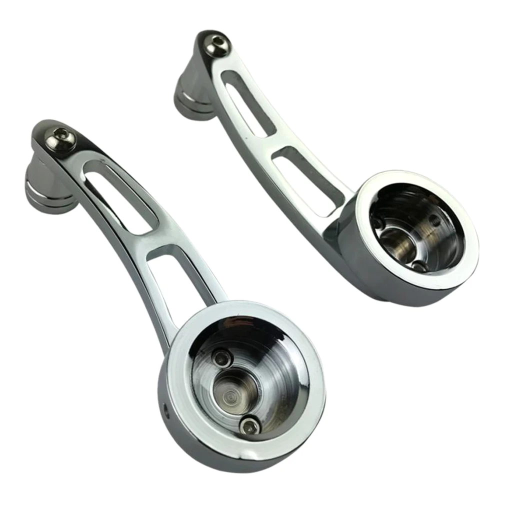 Chrome Billet Aluminum 4 1/4 Window Crank Handle Kit for for