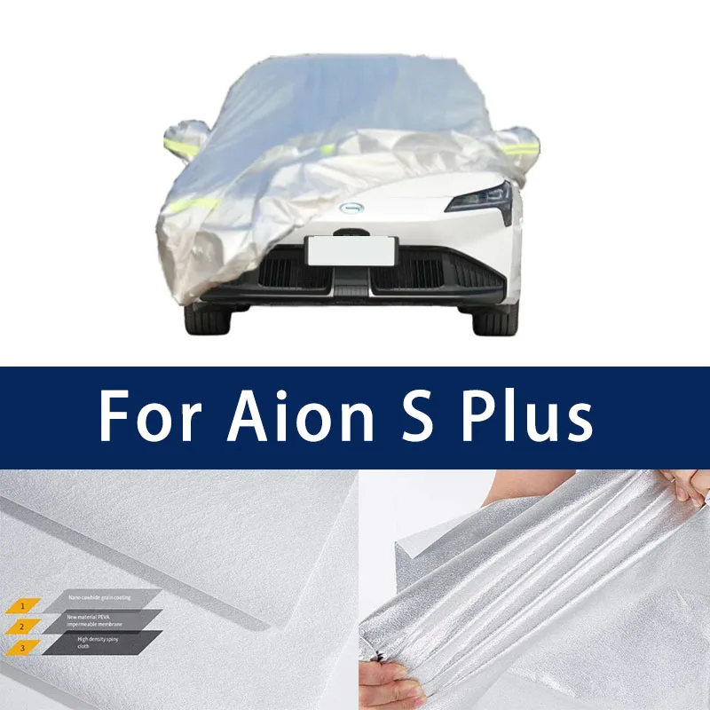 Full car hood dust-proof outdoor indoor UV protection sun protection and scratch resistance For Aion S plus Sun visor windproof