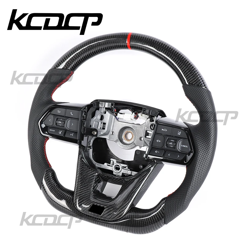 

Fit For Toyota Land Cruise Toyota Prado LC300 LC200 LC70 FJ70 FJ200 GR LC150 Carbon Steering Wheel