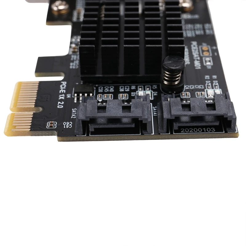 PCI-E To SATA Card, PCI-E To SATA 3.0 Card, 6Gbps Hard Disk Adapter Card