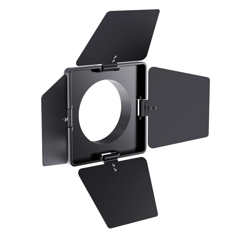 4-Leaf Mini Bowens Mount Four-leaf Light Barrier for zu 60W/80 COB Light Ulanzi 40W COB ZGRL-60/80 LEEKAI 40W Light