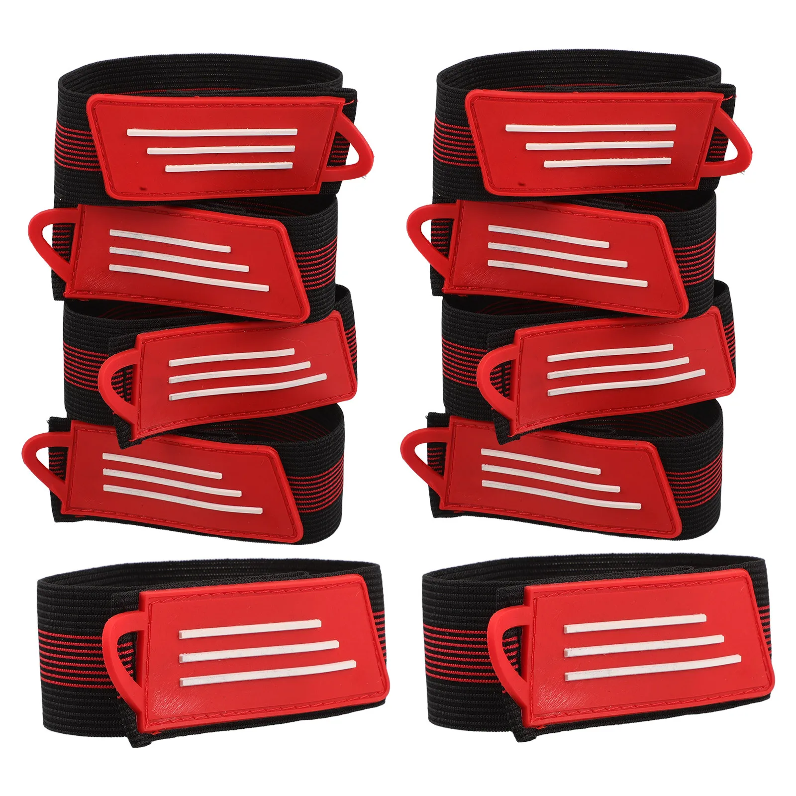 

10Pcs Bicycle Leg Straps Adjustable Elastic Non-Slip Cycling Pant Bands for Mountain Bike Riding Camping Accessories