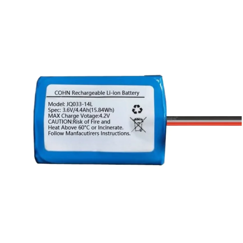 JQ033-14L Battery 3.6V 15.84Wh 4400mAh For Thermal Imager High Quality Replacement Battery