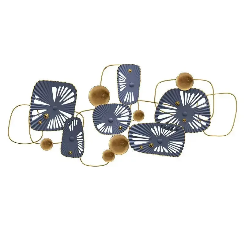 

z 151X70cm Creative light luxury decoration porch background wall fashion simple three-dimensional personality metal wall hang