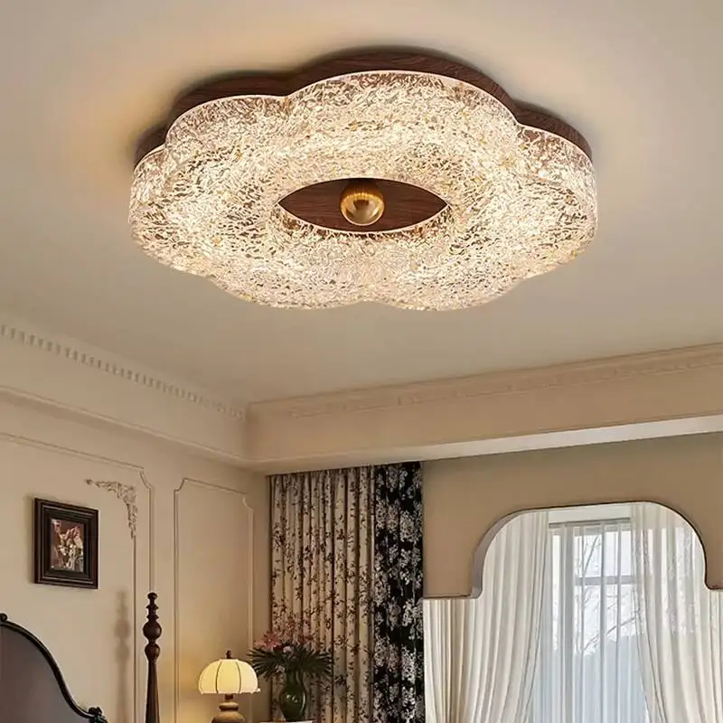 Modern Luxury Crystal Cloud-shaped LED Ceiling Light For Bedroom Guest Balcony Dining Room Indoor Lighting Fixtures Room Decor