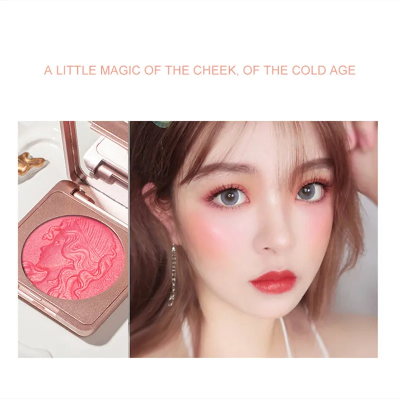 كريمات كونتورينج متعددة الاستخدام مضادة للماء أحادية اللون ، أحمر خدود حريري ناعم طبيعي ، أحمر أحمر شفاه وعيون خد ، مستحضرات تجميل للوجه