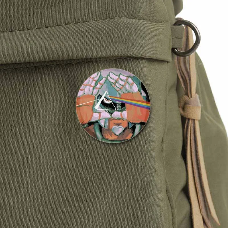 Anime Jojo\'s Bizarre Adventure Brooch JOLYNE CUJOH FF Kujo Jotaro Pin Cartoon Cosplay Badge for Clothes Backpack Decoration Gift