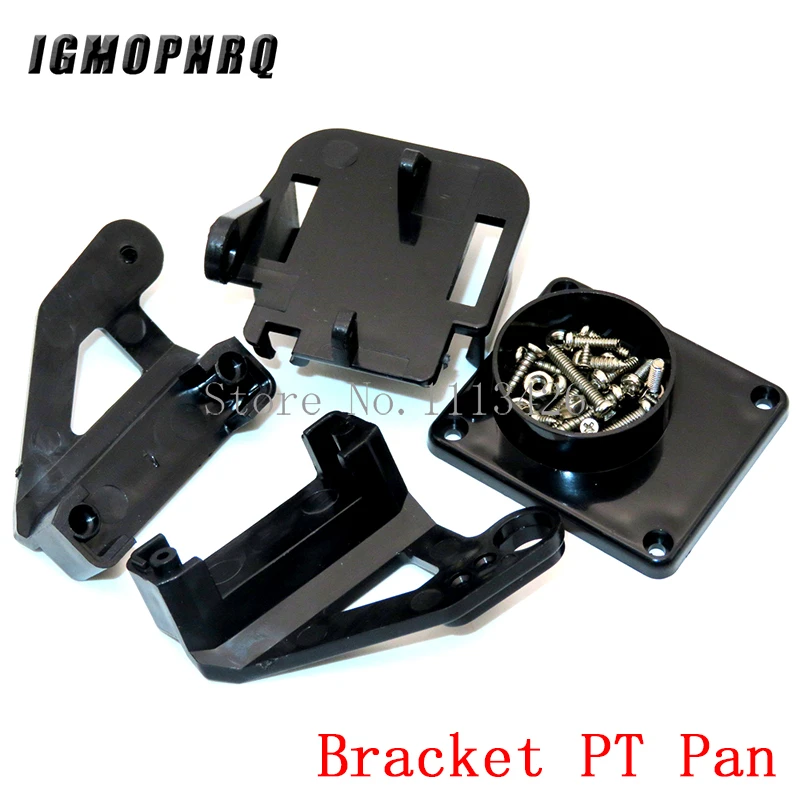 Servo bracket Camera Platform Anti-Vibration Camera Mount for Aircraft FPV Dedicated Nylon PTZ for 9G SG90 servo motor