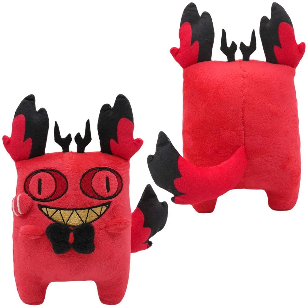 30Cm Vervloekte Kat Alastor Cosplay Pluche Pluchen Cartoon Habzin Fantasie Rekwisieten Xmas Verjaardagscadeaus Mascotte Kostuum Halloween Decor