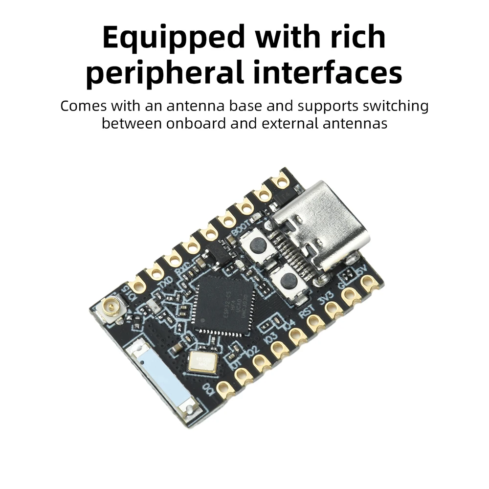 ESP32-C5-N4 Dual-Band-WLAN-Bluetooth-Entwicklungsboard für IoT, Smart Home und industrielle Automatisierung mit geringem Stromverbrauch – Detail 11