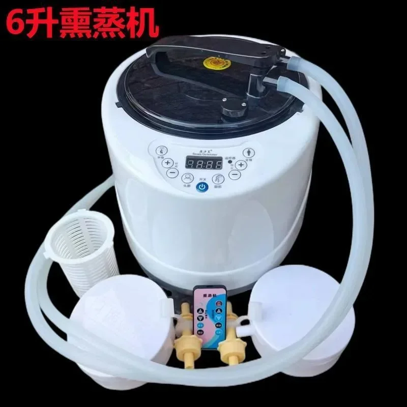 2026 Fumigator Large-capacity Medicine Fumigation Fumigator Sweat Steaming Pot Steam Engine Wooden Bucket, Foot Soaking Bucket 2