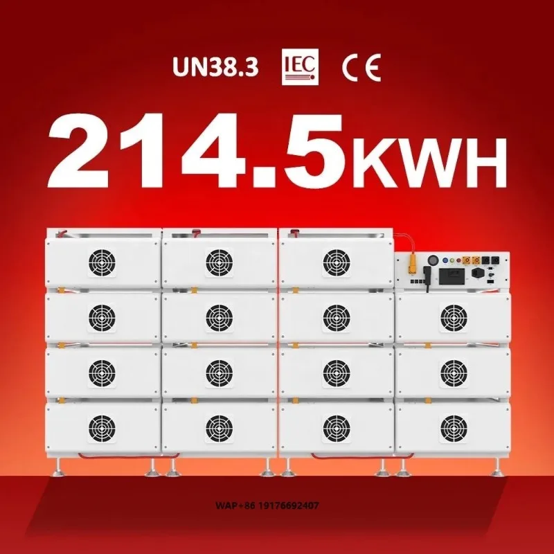 Hot Selling Deye ESS 200kWh BOS-B-Pack 280Ah 51.2V 215kwh Lithium Ion Phosphate Battery Commercial Energy Storage for Island