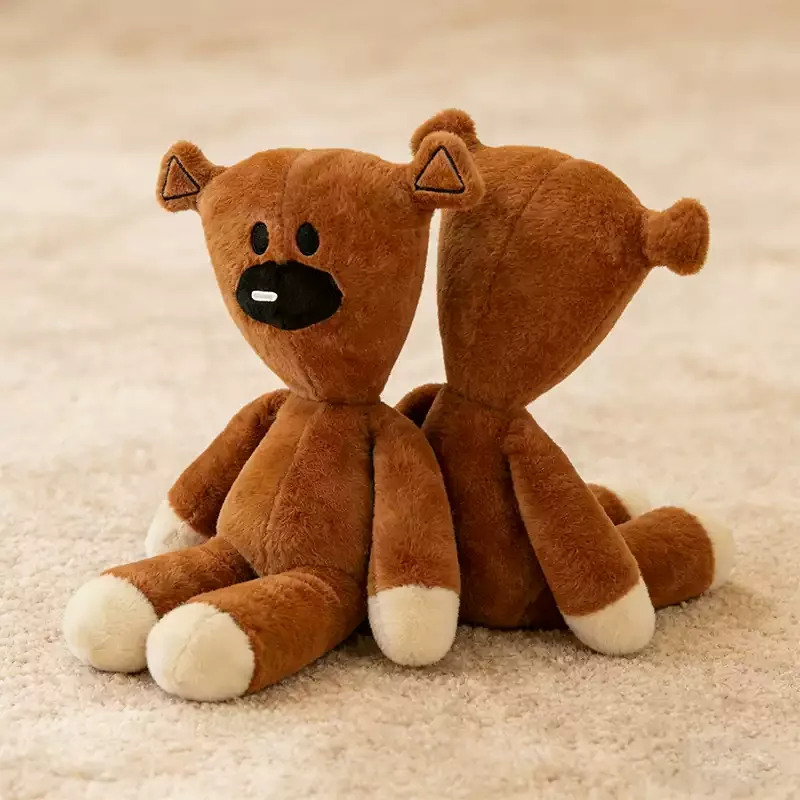Mr. Bean Teddy Bear Plush Toy - Cute Soft Stuffed Animal 30-110cm Home Sofa Decor Sleep Companion Ideal Adult Birthday Gift
