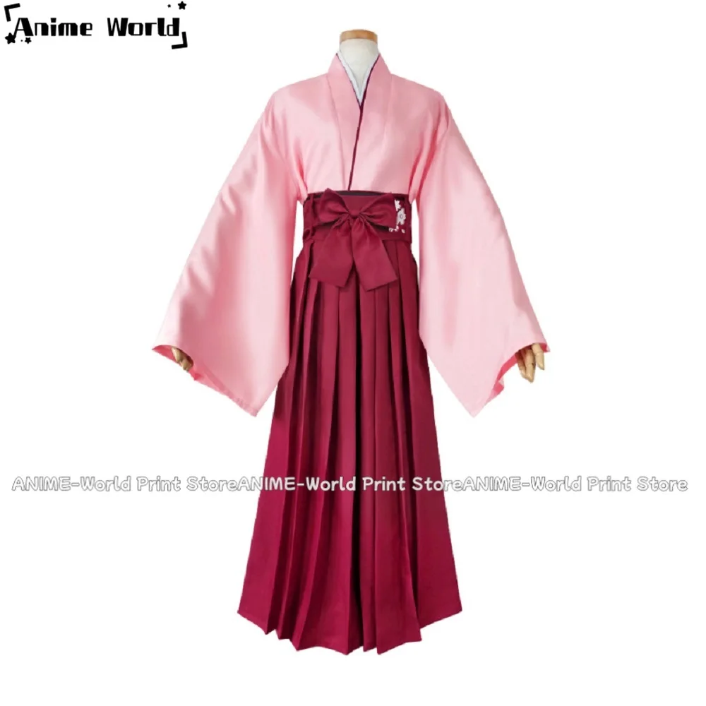 《Custom Size》Unisex Anime Cos Okita Souji Kimono Cosplay Costumes Halloween Christmas Party Uniform Sets Suits