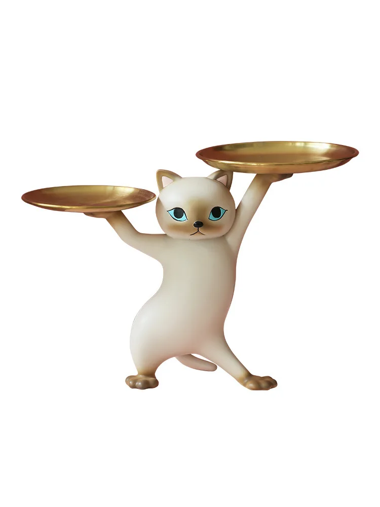 sculpture-de-sable-creative-enchanteresse-chat-salon-entree-cle-plateau-de-rangement-decoration-maison-bureau-chat-pendaison-de-cremaillere-cadeau