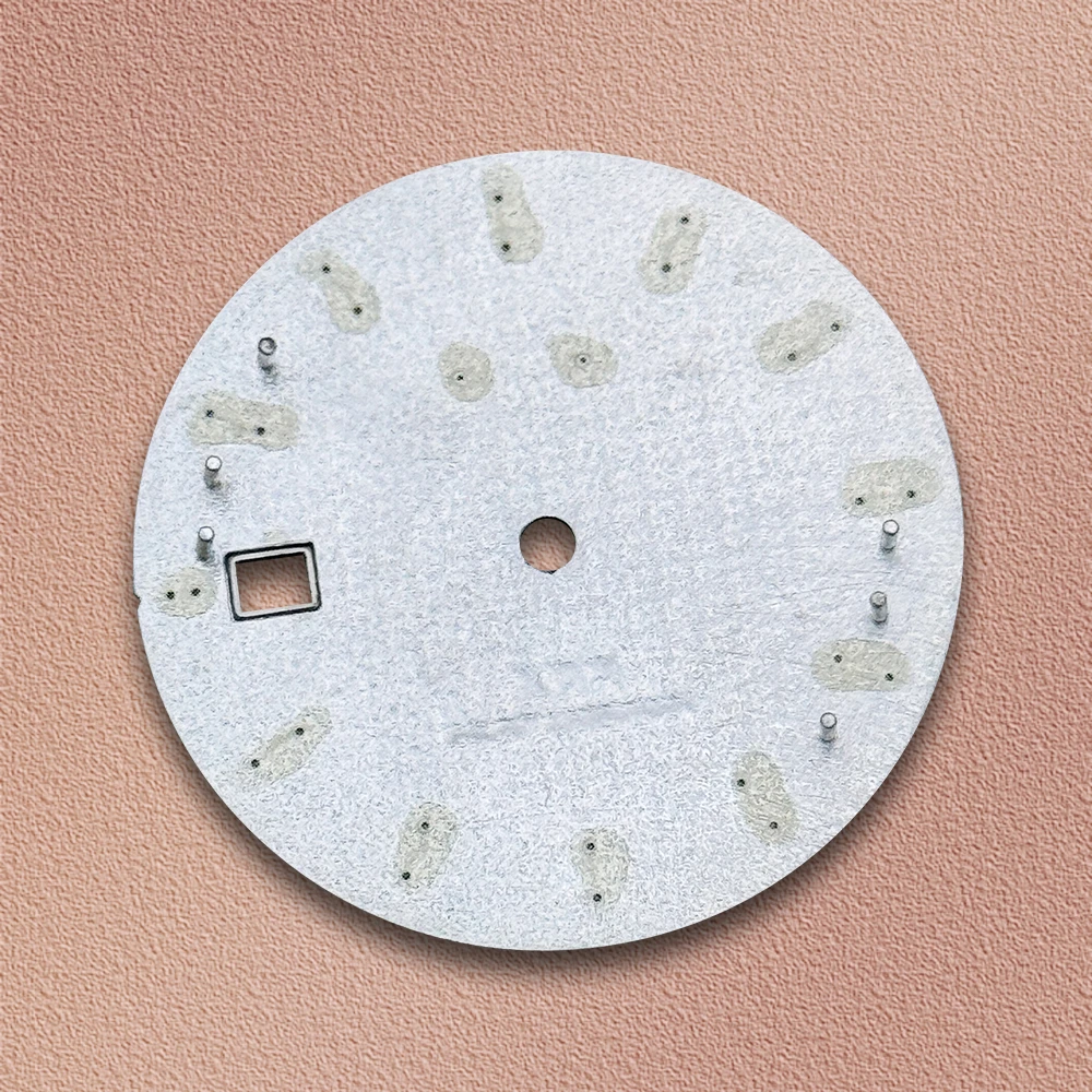 31.8mm S Logo Dial Fit NH35/NH36 Japan Movement Green Luminous New Oak Watch Modification Accessories