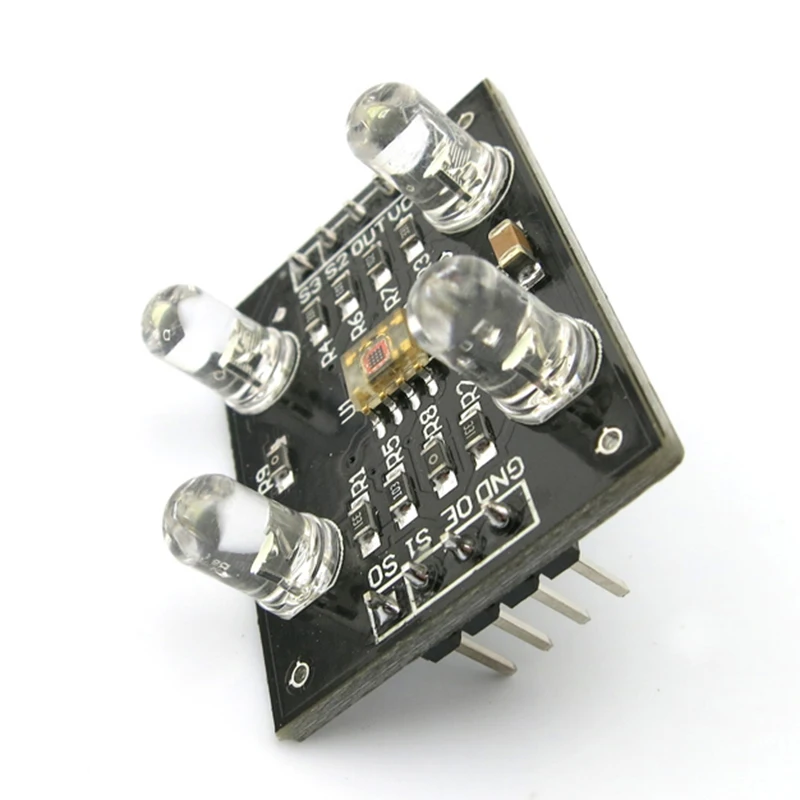 Sensor reconhecimento cor TCS230 TCS3200 Sensor cor Módulo reconhecimento cor Sensor reconhecimento cor