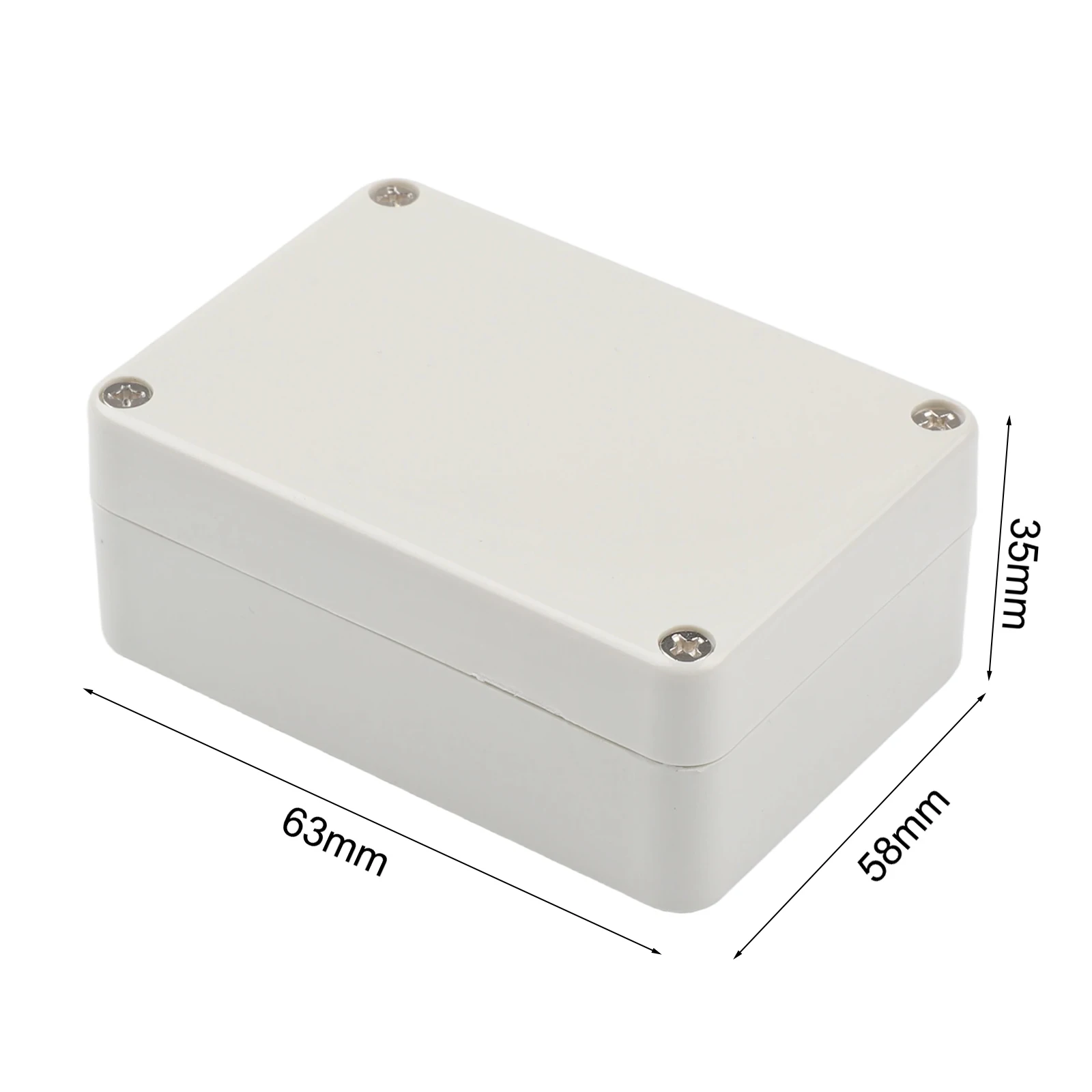 ABS Kunststoff Elektronik Projekt Box Lagerung Fall Wasserdichte Anschlussdose Mit Schrauben Instrument Lagerung Junction Control Box